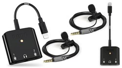 RODE SC6-L Mobile Interview Kit набор для интервью для Apple устройств, в комплекте интерфейсное устройство SC6-L и 2 микрофона Smartlav+ - фото 153411