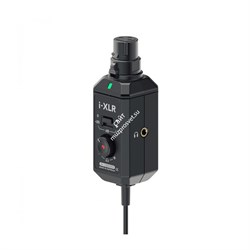 RODE i-XLR цифровой XLR интерфейс для iOS устройств. Совместим со всеми динамическими и конденсаторными с питанием от батареи микрофонами, Lightning кабель 3м, выход на наушники 3,5мм Jack с регулировкой громкости, вес 125г - фото 153425