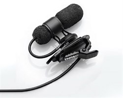 DPA 4080-DL-D-B00 петличный конденсаторный кардиоидный микрофон, 250-17000Гц, 20мВ/Па, SPL 134дБ, черный, разъем MicroDot - фото 153437