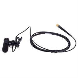 DPA 4080-DL-D-B00 петличный конденсаторный кардиоидный микрофон, 250-17000Гц, 20мВ/Па, SPL 134дБ, черный, разъем MicroDot - фото 153439