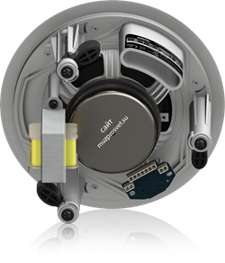 Tannoy CMS 801 SUB BM Круглый закрытый низкопрофильный потолочный НЧ-громкоговоритель.Номинальная/программная/пиковая мощн. 100 / 200 / 400 Вт. Сопр. 8Ом .Трансформатор - переключатель 70В/100В, 60W / 30W / 15W / 7,5W / низкоомная нагрузка. Динамик 8" . К - фото 153518