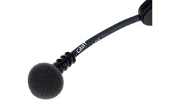 AKG HC644MD black конденсаторный микрофон с оголовьем, кардиоида, чёрный, разъём MicroDot, 100-15000Гц, 20мВ/Па, в комплекте переходник с MicroDot на 3-pin mini-XLR (AKG L-разъём) - фото 153591