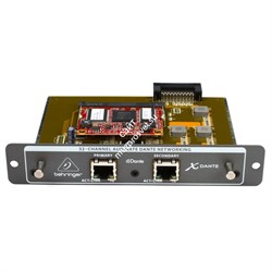 Behringer X-DANTE карта расширения для цифрового микшера Х32 - фото 153595