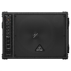 Behringer F1220D активная 2-полосная мониторная АС 12"+3", класс D, 250Вт, биампинг, 3-полосный эквалайзер, фильтр подавления обратной связи, 60Гц-16кГц, стакан 35 мм, 360х580х406мм, вес 15кг - фото 154578