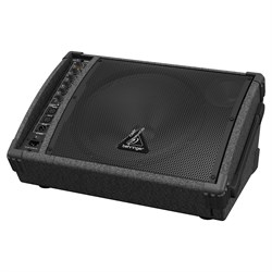 Behringer F1220D активная 2-полосная мониторная АС 12"+3", класс D, 250Вт, биампинг, 3-полосный эквалайзер, фильтр подавления обратной связи, 60Гц-16кГц, стакан 35 мм, 360х580х406мм, вес 15кг - фото 154579