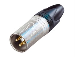 Neutrik NC3MXX-EMC кабельный разъем XLR male с дополнительной защитой от RF помех - фото 154930