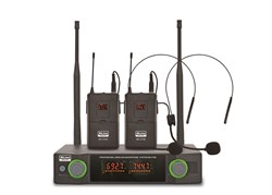 XLine MD-272B Радиосистема c двумя поясными передатчиками и головными гарнитурами - фото 155066