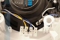 Экономичная встраиваемая потолочная двухполосная акустическая система 1,5/3/6W, 100V, круглая, белая - фото 155173