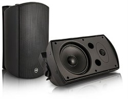 Настенная корпусная двухполосная акустическая система 6,25/12,5/25/50W - 100V, 8ohm - 100W, два фазоинвертора, черный - фото 155291