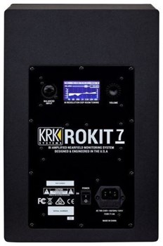 KRK RP7G4 Активный 2-х полосный (Bi-Amp) 7-ти дюймовый студийный звуковой монитор, DSP, 25-полосный эквалайзер, лимитер, кроссов - фото 155691