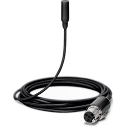 SHURE TL48B/O-MTQG-A Петличный всенаправленный мирофон TwinPlex,, оптимизирован для речи, низкая чувствительность, кабель 1.6мм, - фото 155761