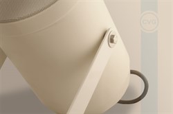 Звуковой прожектор для систем Public Address, 2.5/5/10W - 100V, IP55,  пластиковый корпус, белый - фото 155920