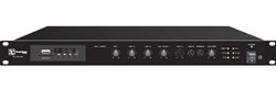 Direct Power Technology PA-500BR Микшер/усилитель класса D, 1 канал 500W (70V/100V), MP3/TUNER, Bluetooth, 1U rack - фото 156140