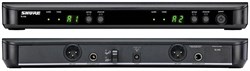 SHURE BLX1288E/PG30 K3E 606-630 MHz двухканальная радиосистема с ручным передатчиком PG58 и гарнитурой PG30 - фото 156191