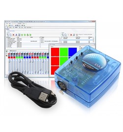 SUNLITE SLESA-U9 - Б* DMX интерфейс арх. освещения ,1х DMXout, 512 DMX-каналов, USB (БОЛГАРИЯ) - фото 156429