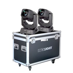 INVOLIGHT TRINITY PLUS SET - голова вращения (BEAM/SPOT/WASH), 2шт в кейсе Osram HRI 371 Вт, DMX-512 - фото 156464