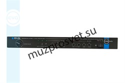 Профессиональный двухканальный предусилитель для систем Public Address, 2 x MIC in (balance XLR/TRS Jack), 3 x 2RCA Line in, управляющие контакты EXT.MUTE, 1U - фото 156942