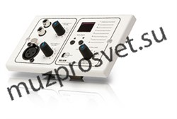 Настенный зональный удаленный контроллер управления CVGaudio PMM- 380 CAT5e/6 с линейным (2RCA) и микрофонным (XLR) входами, громкость, выбор входа, удаление 100m, белый пластик - фото 156967