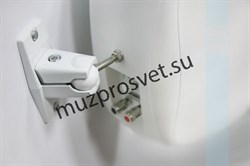 Шарнирный металлический кронштейн для настенных акустических систем NF4/5T, ODF4/5, ODH5, белый, 1 отверстие - фото 157233