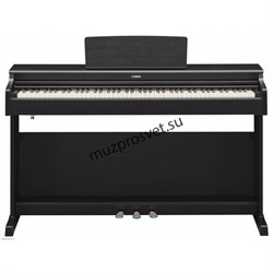 YAMAHA YDP-164B - клавинова 88 кл. GH3, 10 тембров, 192 полиф., 3 педали, крышка кл., (черный) - фото 159468