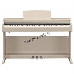 YAMAHA YDP-164WA - клавинова 88 кл. GH3, 10 тембров, 192 полиф., 3 педали,крышка кл., (белый ясень) - фото 159482