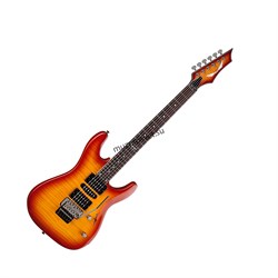 DEAN C380F TAB - электрогитара, серия Custom, 24 лада, HHS, цвет cанбёрст - фото 159664