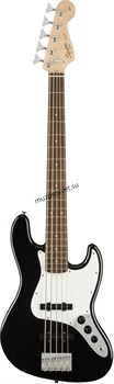 FENDER SQUIER SQ AFF J BASS V LRL BLK 5-струнная бас-гитара, цвет чёрный - фото 159945