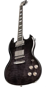 GIBSON SG MODERN TRANS BLACK FADE электрогитара, цвет черный, в комплекте кейс - фото 160176