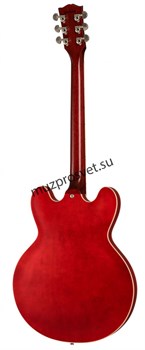 GIBSON 2019 ES-335 SATIN FADED CHERRY полуакустическая электрогитара, цвет вишневый, в комплекте кейс - фото 160187