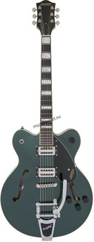 GRETSCH G2622T STRML CB DC GNMTL полуакустическая электрогитара, цвет зеленый металлик - фото 160192