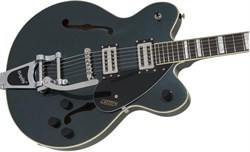 GRETSCH G2622T STRML CB DC GNMTL полуакустическая электрогитара, цвет зеленый металлик - фото 160193