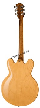 GIBSON 2019 ES-335 DOT DARK NATURAL полуакустическая электрогитара, цвет натуральный, в комплекте кейс - фото 160311