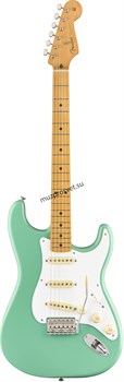 FENDER VINTERA '50S STRATOCASTER®, MAPLE FINGERBOARD, SEA FOAM GREEN электрогитара, цвет зелёный, в комплекте чехол - фото 160337