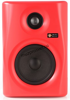 Monkey Banana Lemur5 red Моделирующий студийный монитор, диффузор 5,25', материал диффузора: кевлар, материал твиттера: алюминий - фото 160388