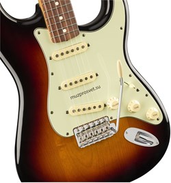FENDER VINTERA '60S STRATOCASTER®, PAU FERRO FINGERBOARD, 3-COLOR SUNBURST электрогитара, цвет санбёрст, в комплекте чехол - фото 160562