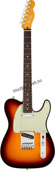 FENDER American Ultra Telecaster®, Maple Fingerboard, Ultraburst электрогитара, цвет санберст, в комплекте кейс - фото 160677