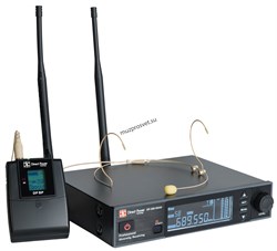 Direct Power Technology DP-200 HEAD радиосистема с поясным передатчиком, головным микрофоном и ЖК-дисплеем - фото 160891