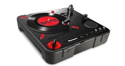 NUMARK PT01 SCRATCH, портативная USB-вертушка для скретчинга, с крышкой, динамиком, питание AC/DC - фото 160927