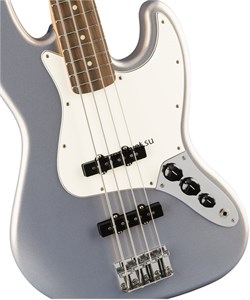 FENDER PLAYER JAZZ BASS®, PAU FERRO FINGERBOARD, SILVER 4-струнная бас-гитара, цвет серый - фото 161031