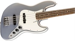 FENDER PLAYER JAZZ BASS®, PAU FERRO FINGERBOARD, SILVER 4-струнная бас-гитара, цвет серый - фото 161032