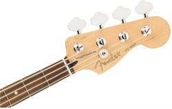 FENDER PLAYER JAZZ BASS®, PAU FERRO FINGERBOARD, SILVER 4-струнная бас-гитара, цвет серый - фото 161033