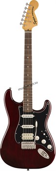 FENDER SQUIER SQ CV 70s STRAT HSS LRL WAL электрогитара, цвет бордовый - фото 161058