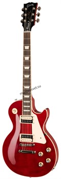 GIBSON Les Paul Classic Translucent Cherry электрогитара, цвет вишневый, в комплекте кейс - фото 161105