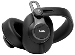 AKG K371 профессиональные закрытые студийные наушники, 32 Ом, 5 - 40000 Hz, чувствительность 114 дБ, кабель miniXLR, вес 255гр - фото 161503