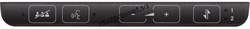 SHURE FP 5981 F OL7 2PK Накладка №7 для Председателя с кнопками : селектор каналов , громкость , вкл микрофон и выкл всех. 2шт - фото 161901