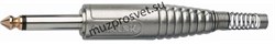 QUIK LOK G223 металлический кабельный разъем mono JACK (TS) 6.3 мм усиленный - фото 162053