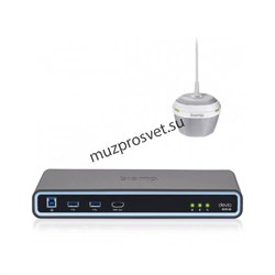 Biamp Devio SCR-20С (912.0490.900) Цифровая система для малых переговорных комнат. В комплект поставки входят: базовое устройство CR-1, один потолочный микрофон DСM-1 с адаптивной диаграммой направленности, крепление. Тех. хар-ки: 1 х USB 3.0 (тип B), 2 x - фото 162558