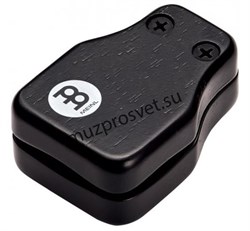 MEINL WC1-S CAJON CASTANET SMALL кастаньета для крепления на кахон, материал - гевея, цвет чёрный. - фото 162682