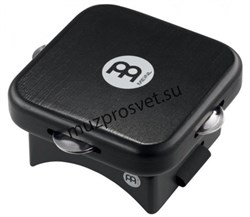 MEINL KP-JT-BK KNEE PAD JINGLE TAP аксессуар для кахона джингл, материал корпуса - гевея, материал джинглов - сталь, цвет чёрный - фото 162689