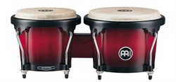 MEINL HB100WRB HEADLINER® SERIES HB100 WOOD BONGO 6 3/4' и 8' деревянные бонго, цвет красный санбёрст. - фото 162724